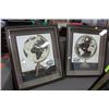 Image 1 : SHOWHOME PAIR OF GLOBE PICTURES