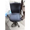 Image 1 : BLUE FABRIC OFFICE ARMCHAIR