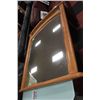 Image 1 : LARGE OAK FRAME MIRROR