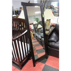 #20 SHOWHOME FLOOR STANDING WOOD MIRROR