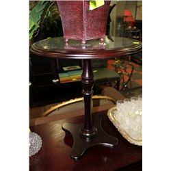 SHOWHOME WOODEN MIRRORED PLANT STAND