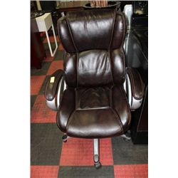 #3 OFFICE LEATHER ARMCHAIR