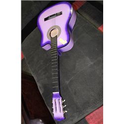 CRESCENT PURPLE GUITAR