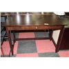 Image 1 : #49 SHOWHOME WOOD WRITING DESK