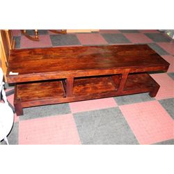 #47 SHOWHOME WOOD TV STAND