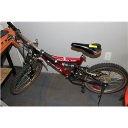 CHILD SIZE MOUNTAIN BIKE, RED