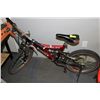 Image 1 : CHILD SIZE MOUNTAIN BIKE, RED