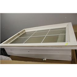 PVC WINDOW APPROX 3' X 2'