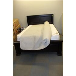 #48 SHOWHOME QU SIZE BEDFRAME W COMFORT REST