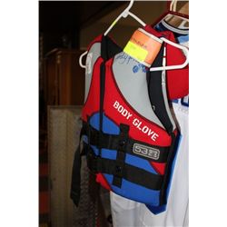 BODYGLOVE LIFE VEST, 60-90 LBS, NEW