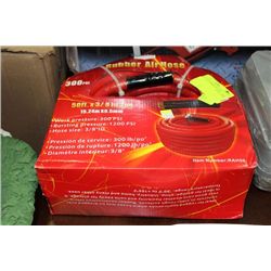 3/8" X 50'  RUBBER AIR HOSE