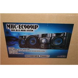 SONY MHC EC909iP MINI HIFI SYSTEM W CD & IPOD DOCK