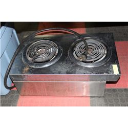 2 BURNER COOKTOP, ELECTRIC