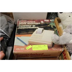 COMPUTERIZED PHONE ACCOUNTANT