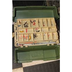 TACKLE BOX AND NET