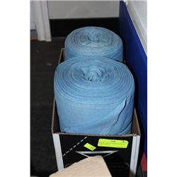 BOX W/ TWO COMMERCIAL HAND TOWEL ROLLS