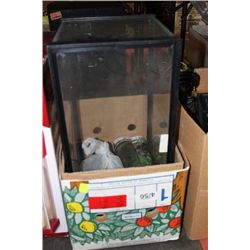 AQUARIUM W/ WATER PUMP