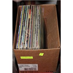 BOX OF MAINSTREAM/ROCK RECORDS