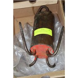 WEIGHTED BOAT ANCHOR