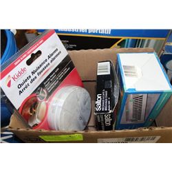 BOX OF SMOKE DETECTOR WITH WARMER AND DEFLECTOR
