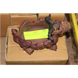 GARGOYLE ASHTRAYS x5