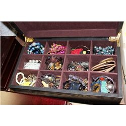 JEWELRY BOX W CONTENTS ON CHOICE