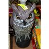 Image 1 : OUTDOOR HOOTING OWL ORNAMENT