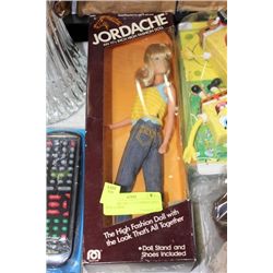 JORDACHE 1981 11.5" FASHION DOLL, NEW IN BOX