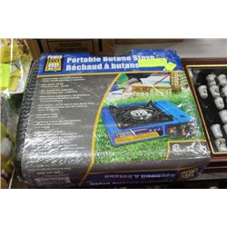 PORTABLE BUTANE STOVE, NEW IN BOX