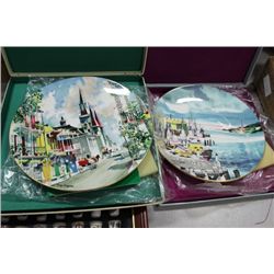 ROYAL DOULTON COLLECTION PLATE X2