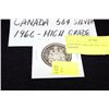 Image 1 : CANADA 1966 SILVER 50 CENT, HIGH GRADE