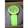 Image 1 : GENEVA UNISEX GREEN WATCH