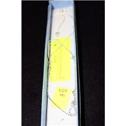 .925 STERLING SILVER NECKLACE 18"