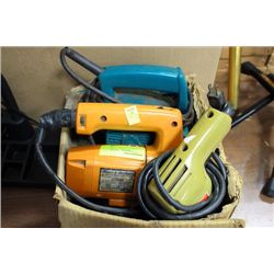 BOX OF POWER TOOLS