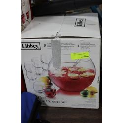 10 PC PUNCH BOWL SET