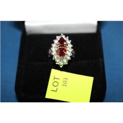 LADIES LAB RUBY RING ON CHOICE : SZ 9