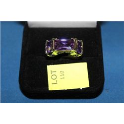 LADIES LAB AMETHYST RING ON CHOICE: SIZE 10