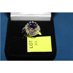 LADIES LAB AMETHYST RING ON CHOICE: SIZE 9