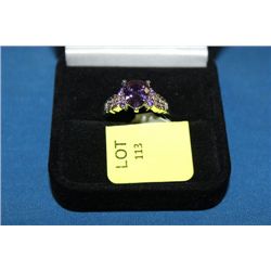LADIES LAB AMETHYST RING ON CHOICE: SIZE 9