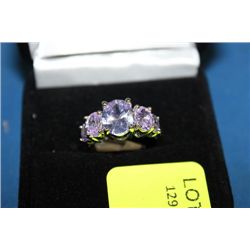 LADIES LAB PINK TOPAZ RING ON CHOICE : SZ 9