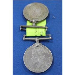 WW2 BRISTISH MEDAL X 2