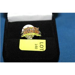 LADIES LAB CHAMPAIGNE TOPAZ RING ON CHOICE : SZ 8