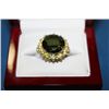 Image 1 : LADIES LAB PERIDOT RING SZ 7