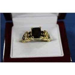 MENS DESIGNER RING ON CHOICE : BLACK ONYX