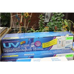 RAINFRESH UV WATER DISINFECTION SYSTEM, NEW IN BOX