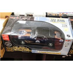 OILERS '67 CHEV CAMARO 1:18 SCALE MODEL