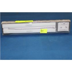 CRISLU CRYSTAL BRACELET AND EARRING SET