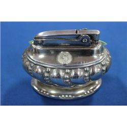 1940'S RONSON SILVERPLATED TABLE LIGHTER