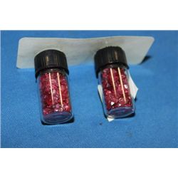 VILE OF BERMESE RUBY AND AMETHYST