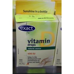 BOX W 360 VITAMIN 'D' DROPS